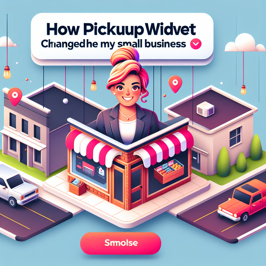 How PickupWidget Changed the Game for My Small Business